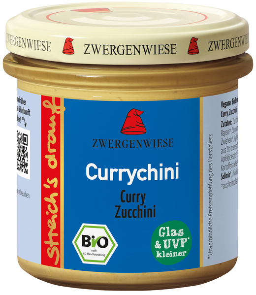 Zwergenwiese streichs drauf Currychini 135 g