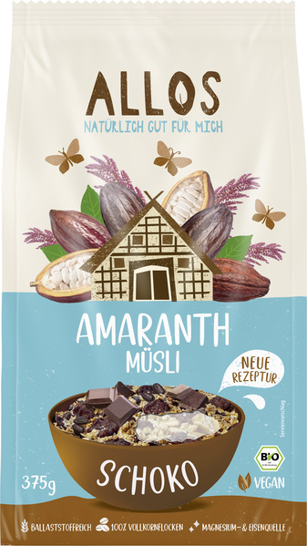 Allos Amaranth Schoko Müsli 375 g