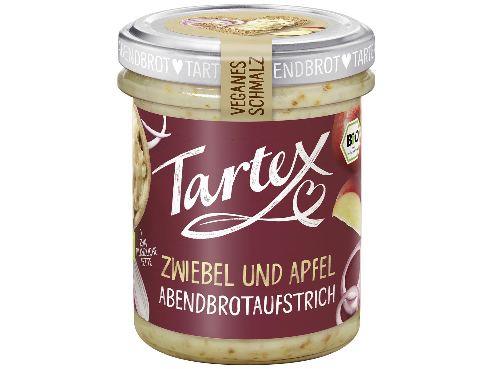 Tartex Veganer Schmalz Topf Zwiebel und Apfel 150 g