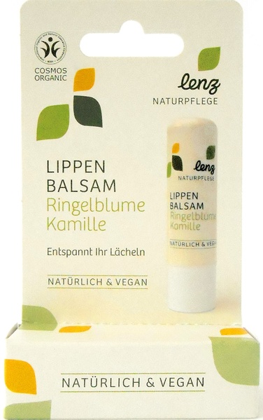 Lenz Naturpflege Lippenbalsam Ringelblume Kamille 4.7 g