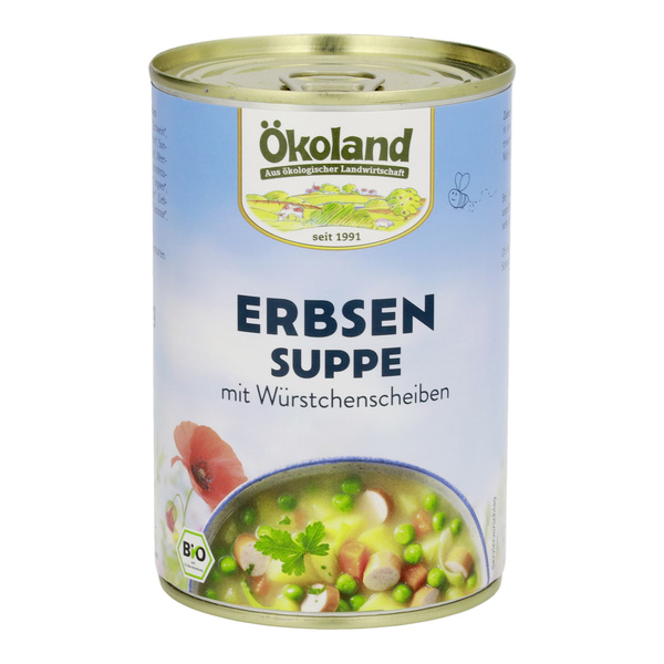 ÖKOLAND Erbsensuppe 400 g