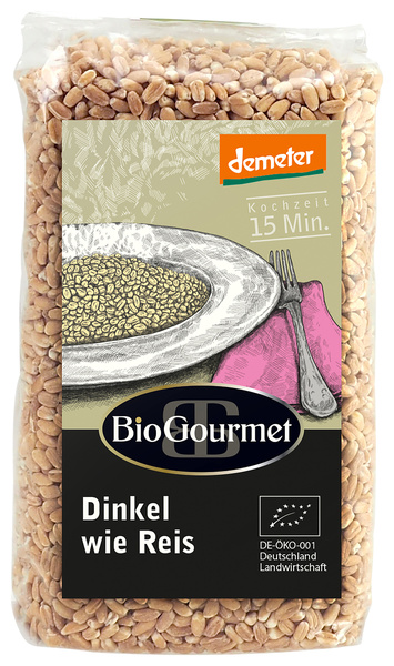 BioGourmet Dinkel wie Reis 500 g