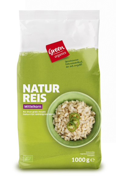 greenorganics Naturreis Mittelkorn 1000 g
