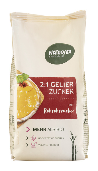 NATURATA Gelierzucker 2:1 500 g