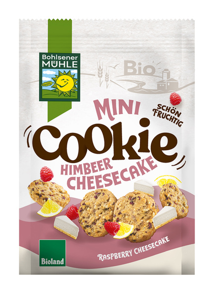 Bohlsener Mühle Mini Cookie Himbeer Cheesecake 125 g