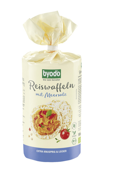 Byodo Reiswaffeln mit Meersalz 100 g