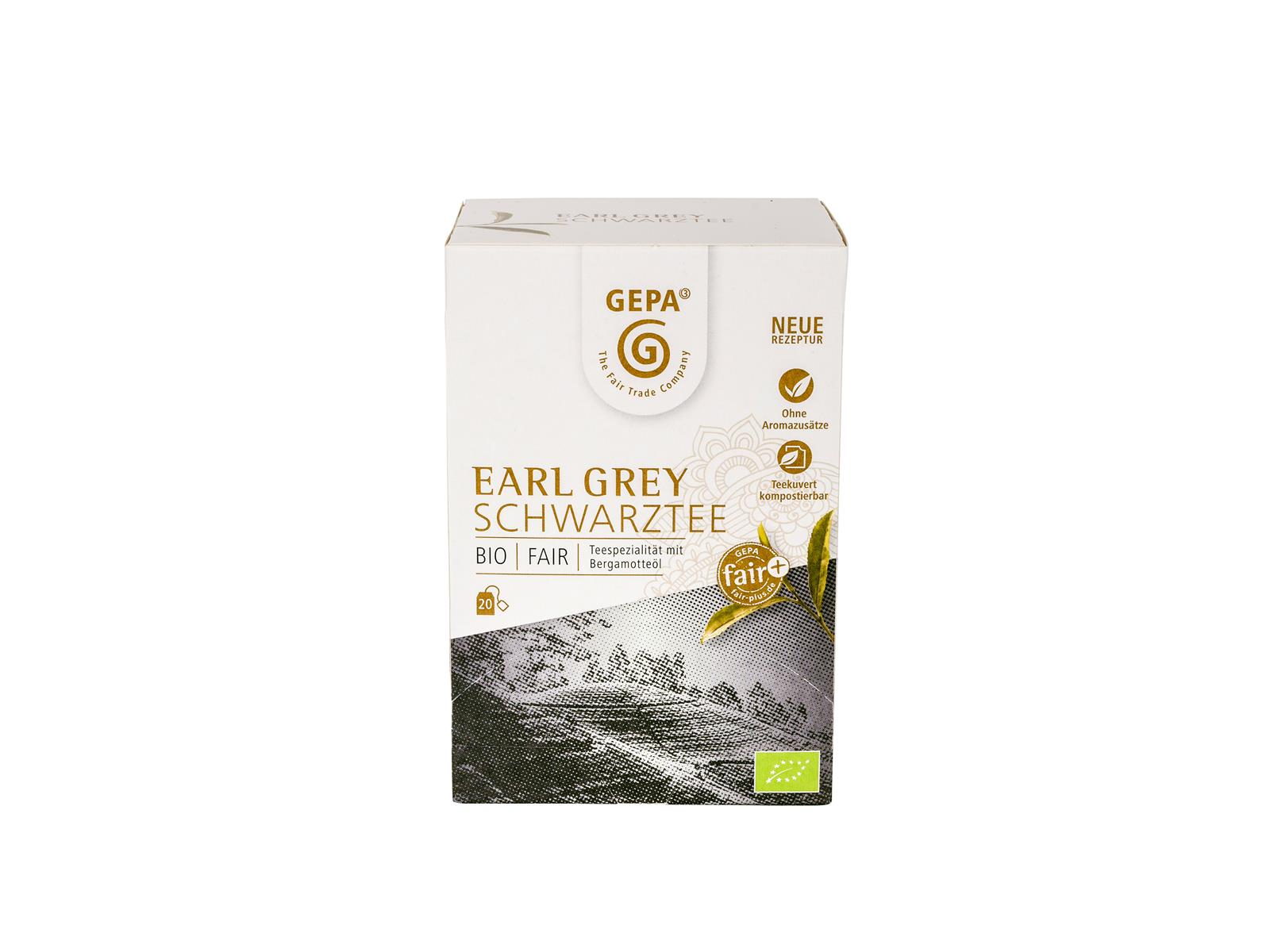 Gepa Earl Grey Schwarztee 20 Btl. 34 g