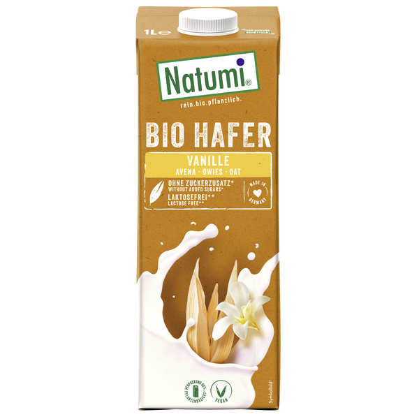 Natumi Hafer Vanille 1 l