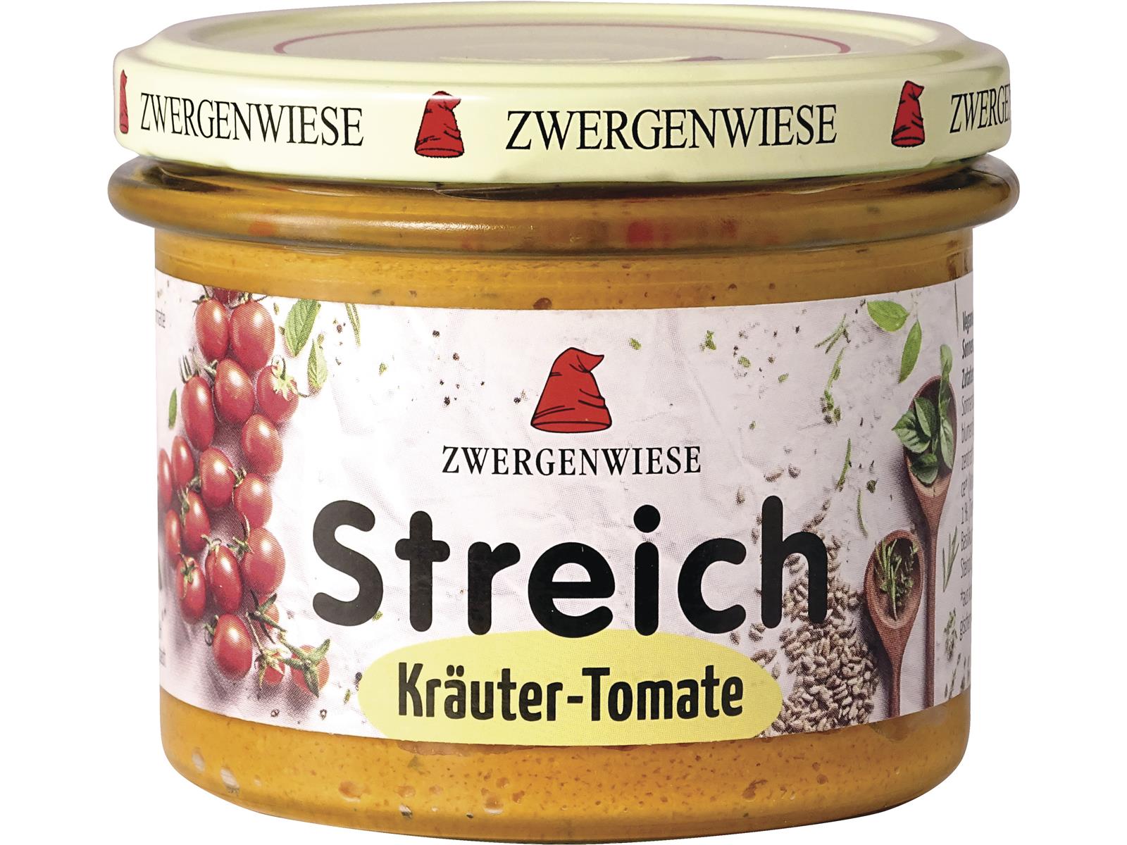 Zwergenwiese Kräuter Tomate Streich 180 g