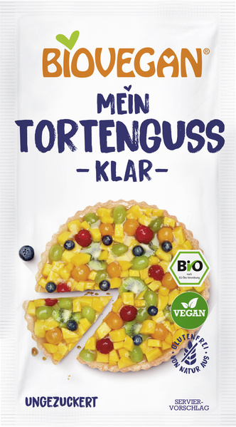 Biovegan Tortenguss klar (2x6g) 12 g
