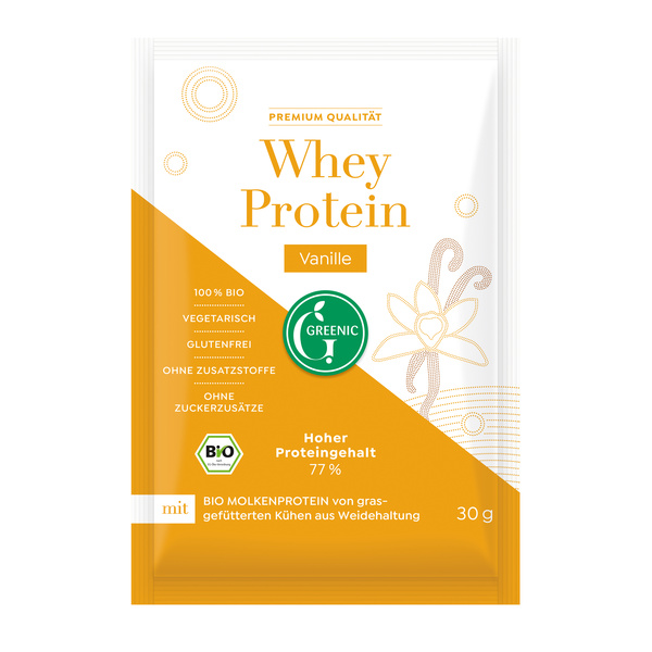 Greenic Whey Protein Mischung Vanille 30 g