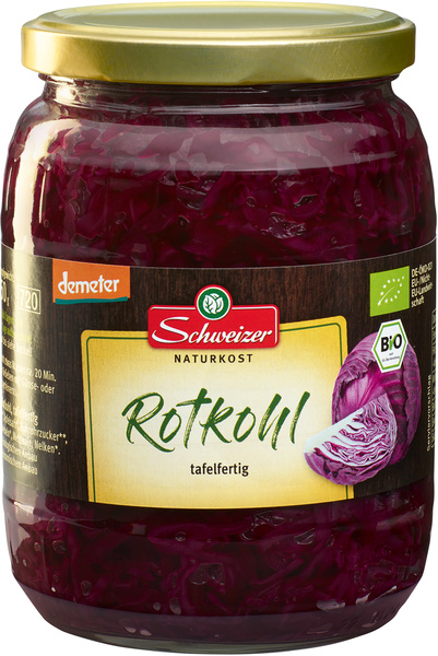 Schweizer Rotkohl demeter 680 g