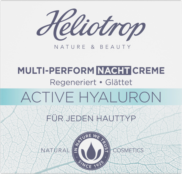 Heliotrop ACTIVE HYALURON MP Nachtcreme 50 ml