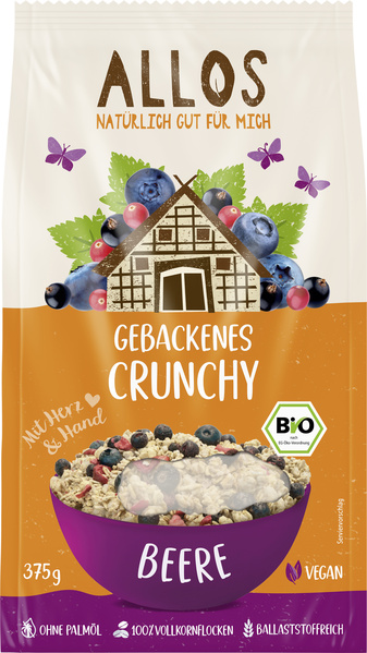 Allos Gebackenes Crunchy Beere 375 g