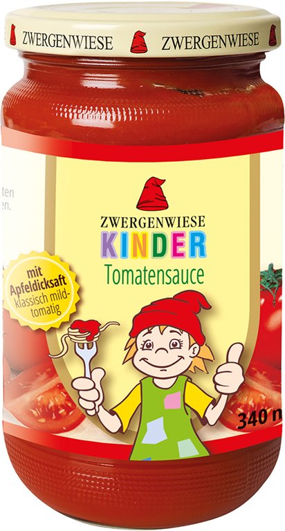 Zwergenwiese Kinder Tomatensauce 340 ml