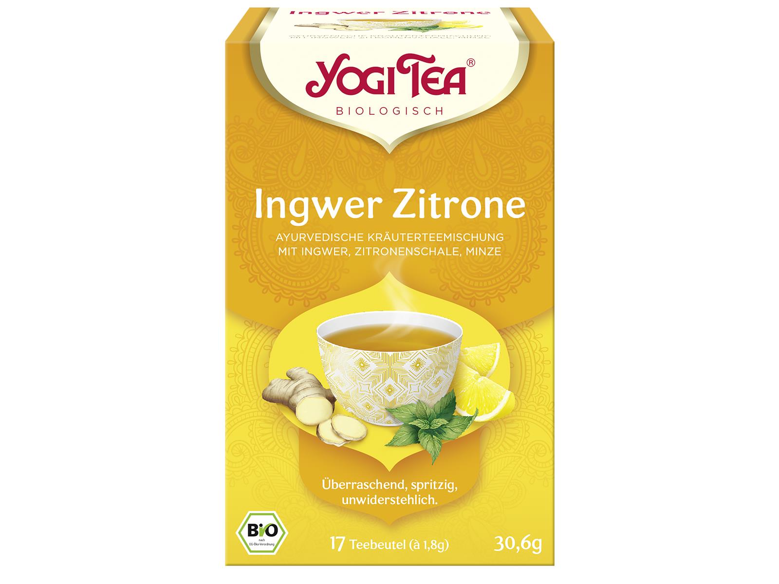 Yogi Tea Ingwer Zitrone 17 Btl. 31 g