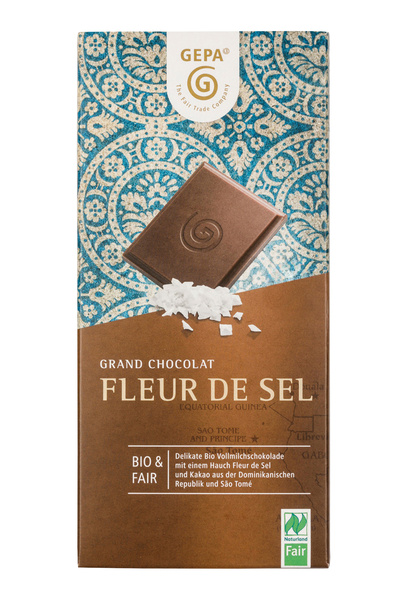 GEPA - The Fair Trade Company Grand Chocolat Fleur de Sel 100 g