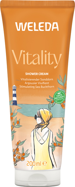 Weleda Vitality Shower Cream Sanddorn 200 ml