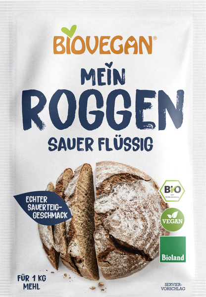 Biovegan Sauerteig Roggen flüssig 150 g