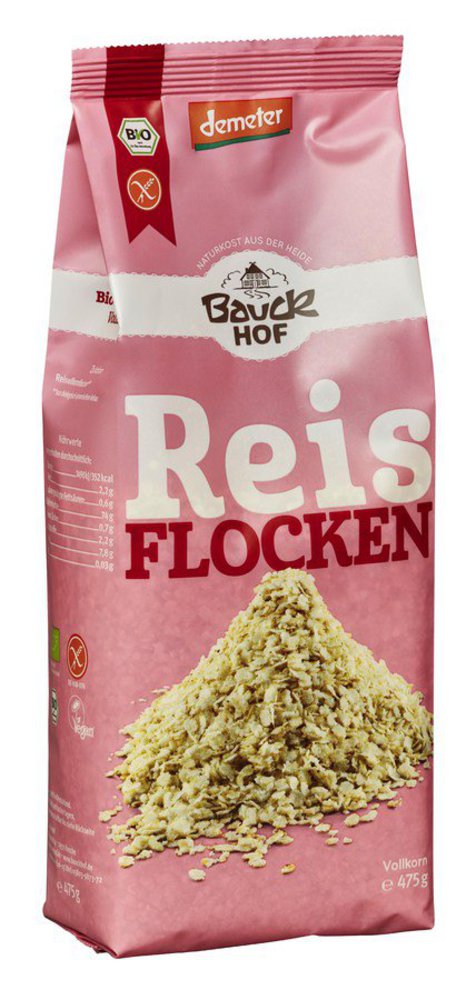 Bauckhof Reisflocken glf 475 g