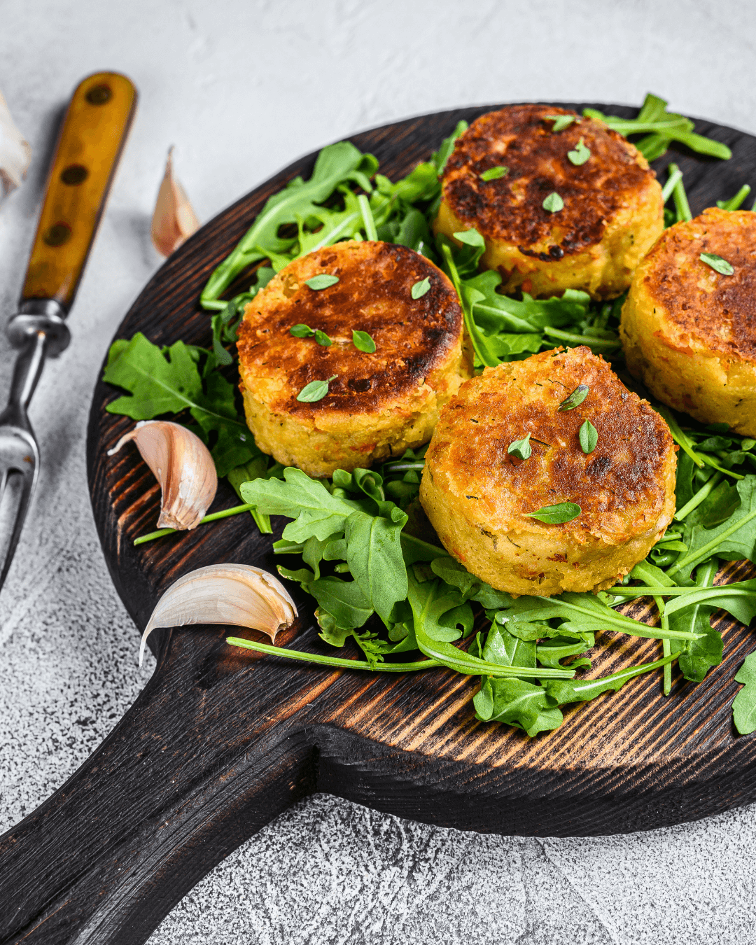 Kartoffel-Kohlrabi-Bratlinge