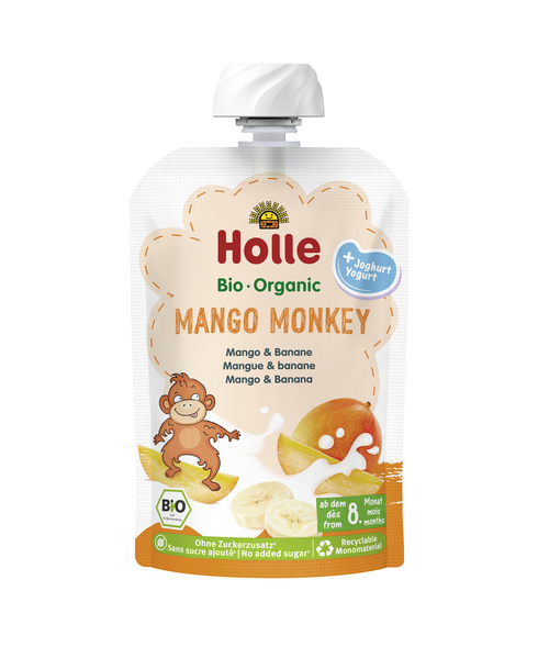 Holle Pouchy Mango Monkey 100 g