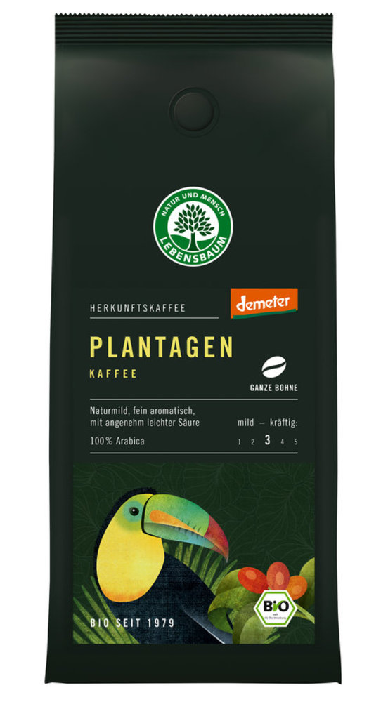 Lebensbaum Plantagen Kaffee Bohne 250 g