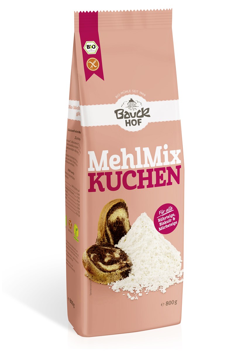 Bauckhof Mehl-Mix Kuchen Glutenfrei 800g