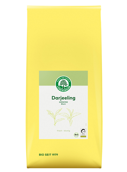 LEBENSBAUM Darjeeling Grüntee Blatt 1000 g