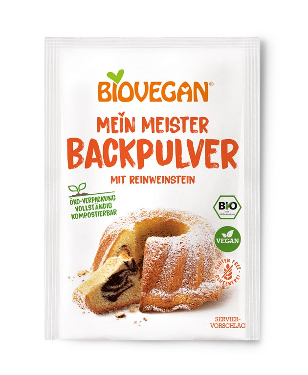 Biovegan Meister Backpulver 3 Btl. 51 g