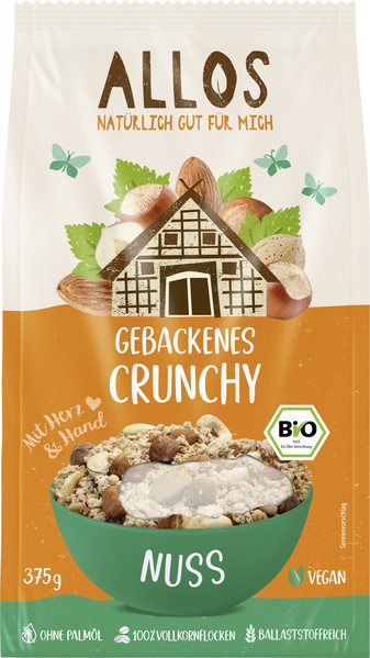 Allos Gebackenes Crunchy Nuss 375 g