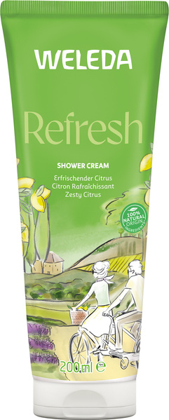 Weleda Refresh Shower Cream Citrus 200 ml