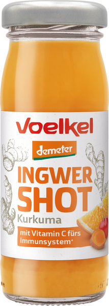 Voelkel Shot Ingwer & Kurkuma EW 95 ml