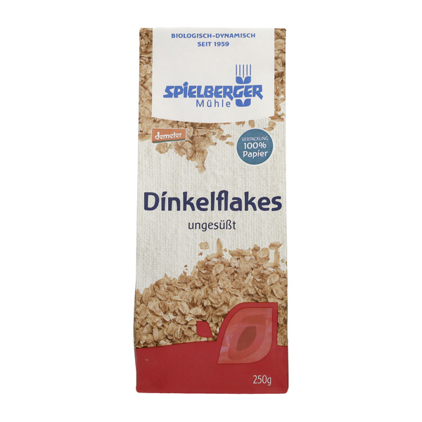 Spielberger Mühle Dinkelflakes traditionell gewalzt 250 g