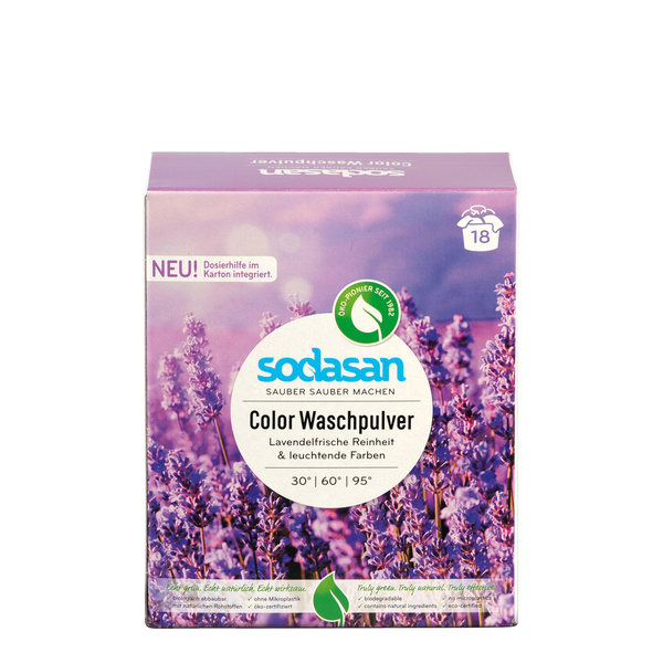 sodasan Color Waschpulver Lavendel 1.01 kg