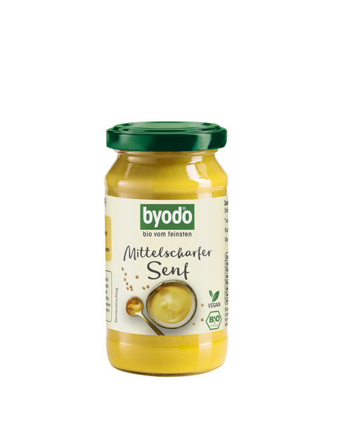 Byodo Mittelscharfer Senf 200 ml