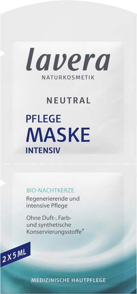 lavera Neutral Pflege Maske Nachtkerze 10 ml