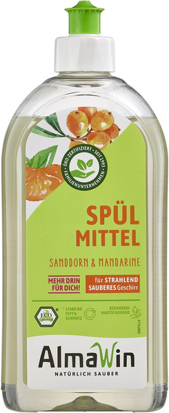 AlmaWin Spülmittel Sanddorn Mandarine 500 ml