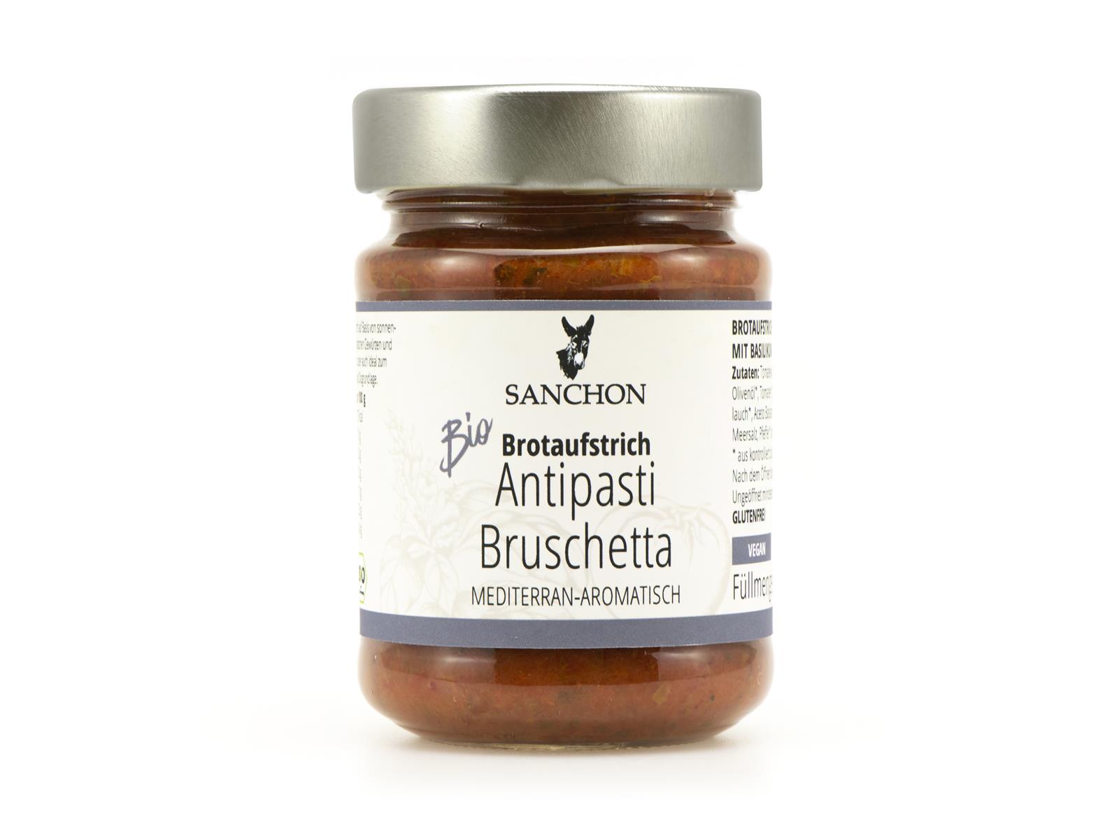 Sanchon Brotaufstrich Antipasti Bruschetta 190 g