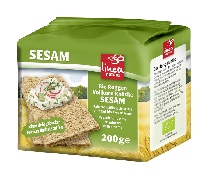 Linea Natura Sesam Vollkornknäcke 200 g