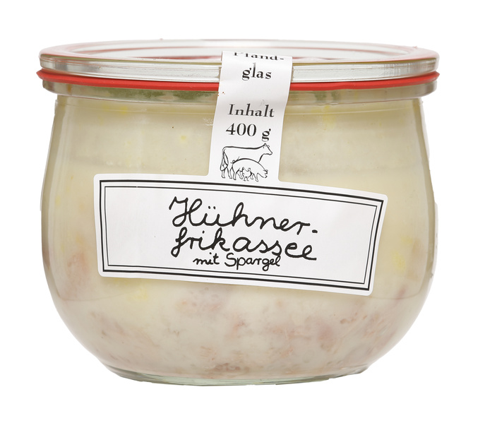 Schröders Bio Fleisch- und Wurstwaren Hühnerfrikassee MW 400 g