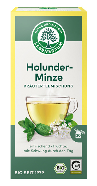 LEBENSBAUM Holunder-Minze 20 Btl. 30 g