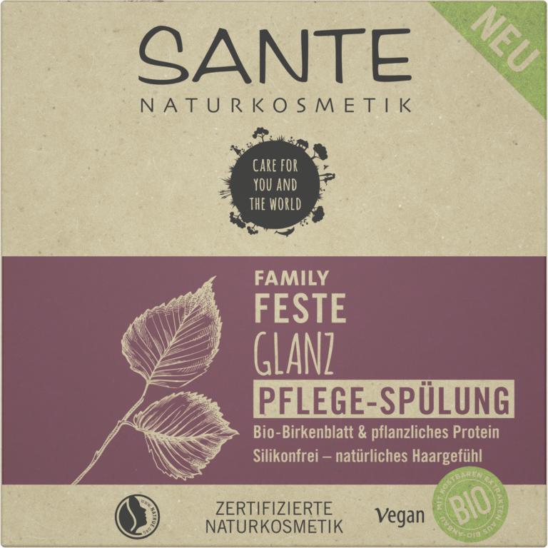 Sante FAMILY Feste Glanz Pflege-Spülung 60g