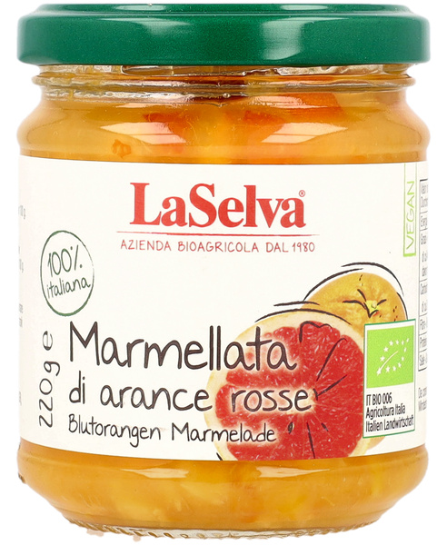 LaSelva Blutorangen Marmelade 220 g