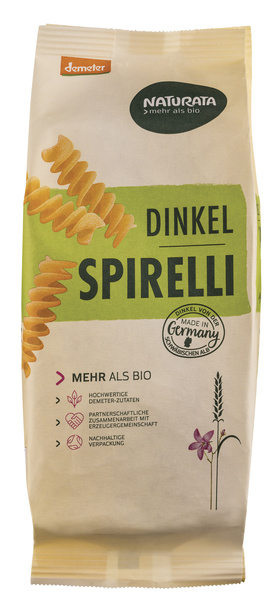 NATURATA Dinkel Spirelli hell 500 g