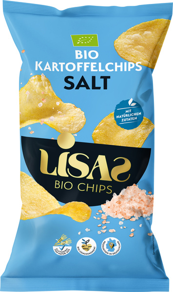 Lisas Bio Chips Kartoffelchips gesalzen 125 g