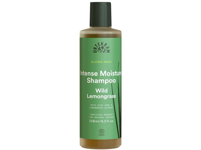 Urtekram Wild Lemongrass Shampoo | Intense Moisture (250ml)