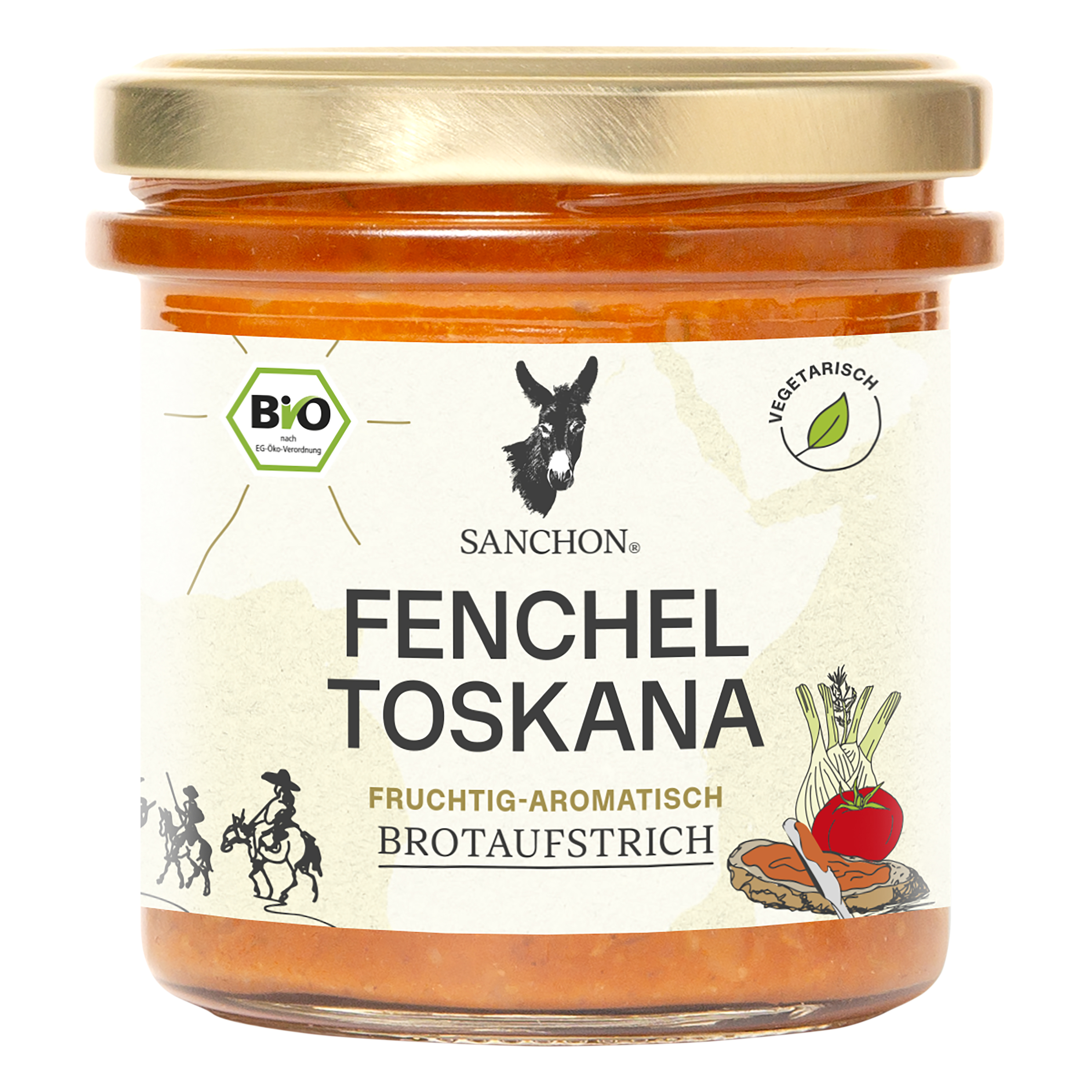 Sanchon Brotaufstrich Fenchel Toskana 150 g