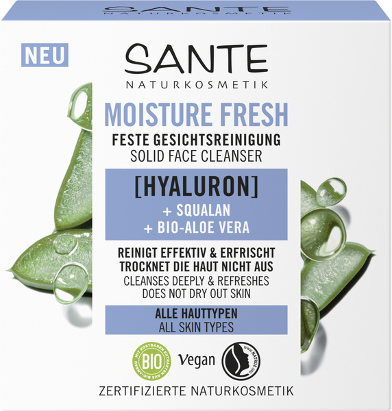 Sante Moisture Fresh Feste Gesichtsreinigung 60 g