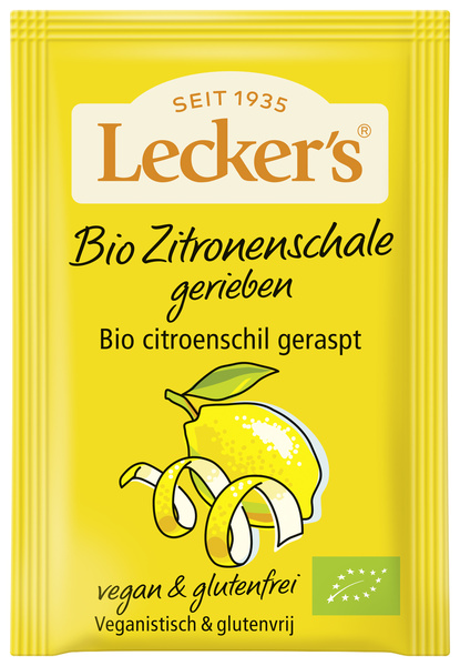 Lecker´s Zitronenschale gerieben 15 g